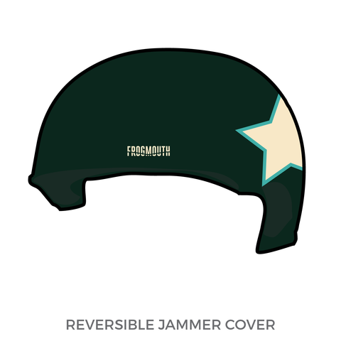 Kansas City Roller Warriors 18th & Vines: Jammer Helmet Cover (Green)