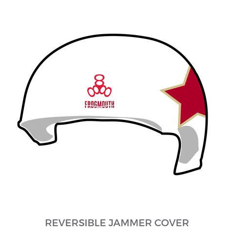 Angel City Roller Derby: Jammer Helmet Cover (White)