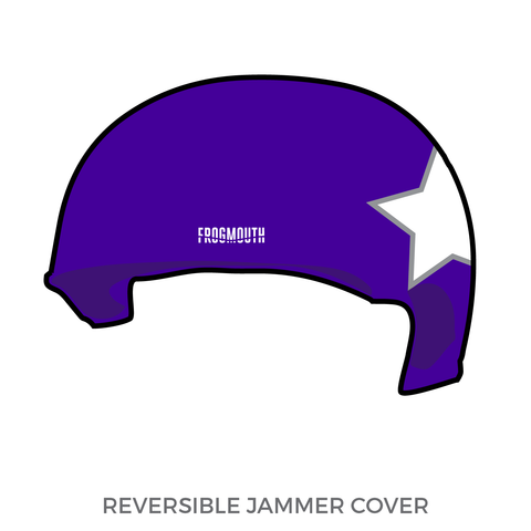 Free State Roller Derby Black Eyed Suzies: Jammer Helmet Cover (Purple)