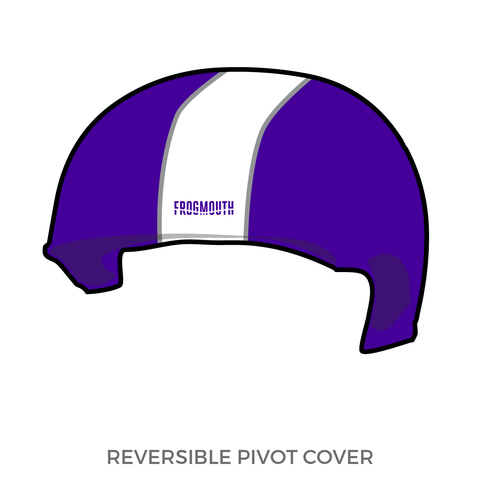 Free State Roller Derby Black Eyed Suzies: Pivot Helmet Cover (Purple)
