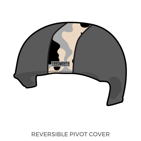 Alamo City Roller Girls Bradley Bombshells: Pivot Helmet Cover (Gray)