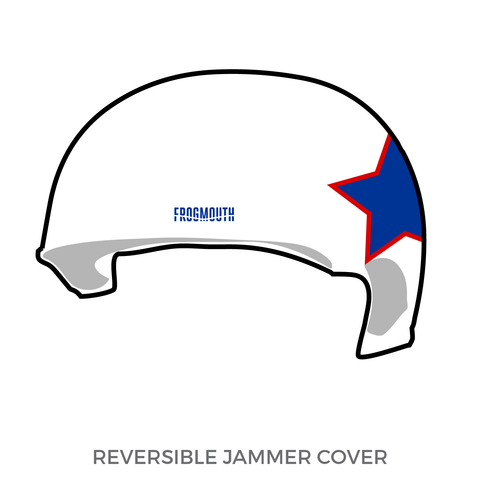 Bristol Roller Derby: Jammer Helmet Cover (White)