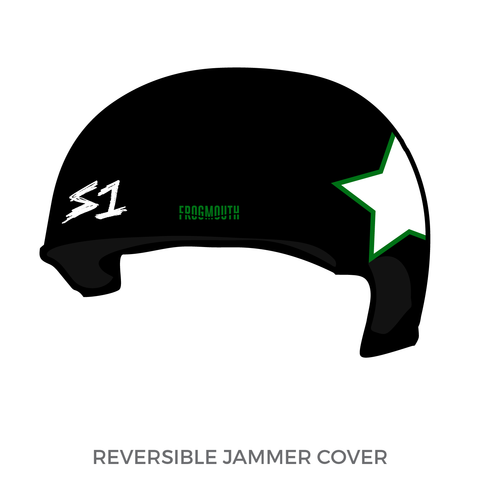 Classic City Rollergirls S1 Jammer Helmet Cover (Black)