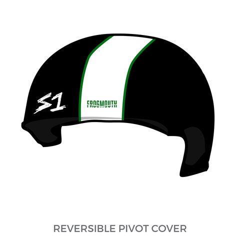 Classic City Rollergirls S1 Pivot Helmet Cover (Black)
