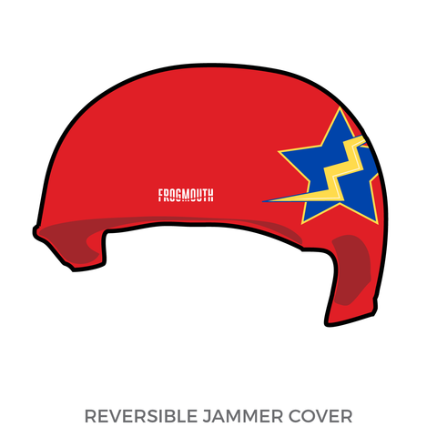 Bellingham Roller Betties F.L.A.S.H.: Jammer Helmet Cover (Red)
