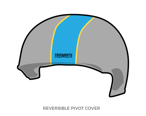 Fox Cities Roller Derby: Pivot Helmet Cover (Gray)