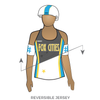 Fox Cities Roller Derby: Reversible Uniform Jersey (WhiteR/GrayR)