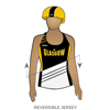 Glasgow Roller Derby Travel Teams: Reversible Uniform Jersey (BlackW/WhiteR)