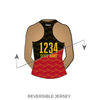 Gold Coast Derby Grrls: Reversible Uniform Jersey (RedR/BlackR)