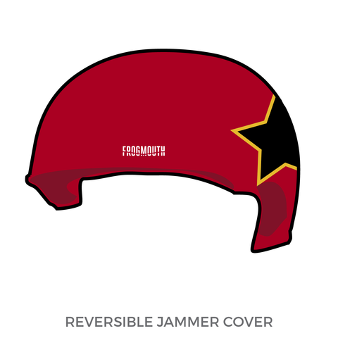 Gold Coast Derby Grrls: Jammer Helmet Cover (Red)