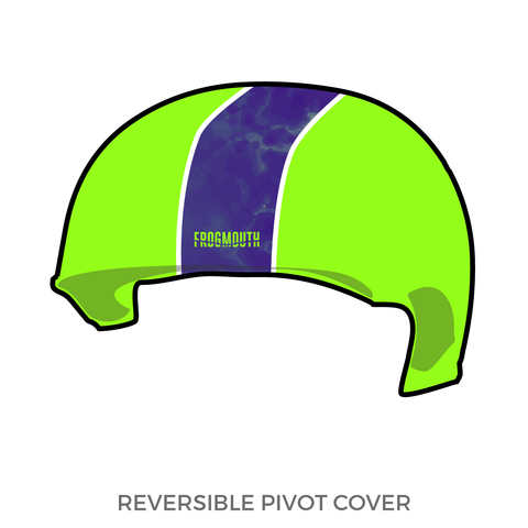 Houston United Roller Derby: Pivot Helmet Cover (Green)