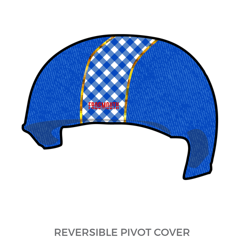 Texas Rollergirls Honky Tonk Heartbreakers: Pivot Helmet Cover (Blue)