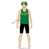 Helsinki Roller Derby: Uniform Jersey (Green)