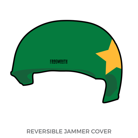 Helsinki Roller Derby: Jammer Helmet Cover (Green)