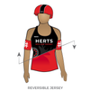 Herts Roller Derby: Reversible Uniform Jersey (RedR/BlackR)