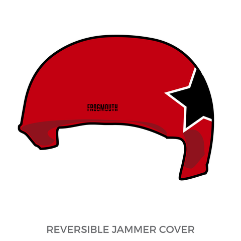 Hudson Valley Horrors Roller Derby: Jammer Helmet Cover (Red)
