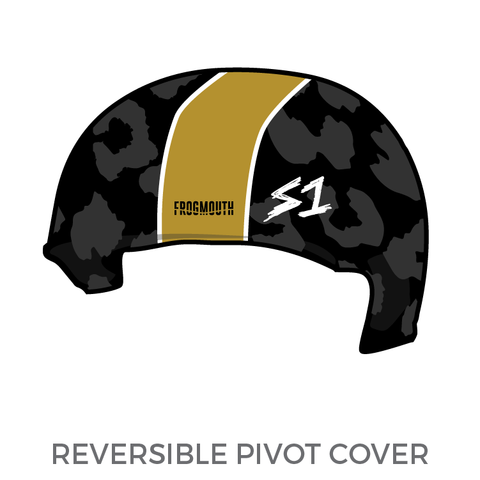 Jacksonville Roller Derby: Pivot Helmet Cover (Black)