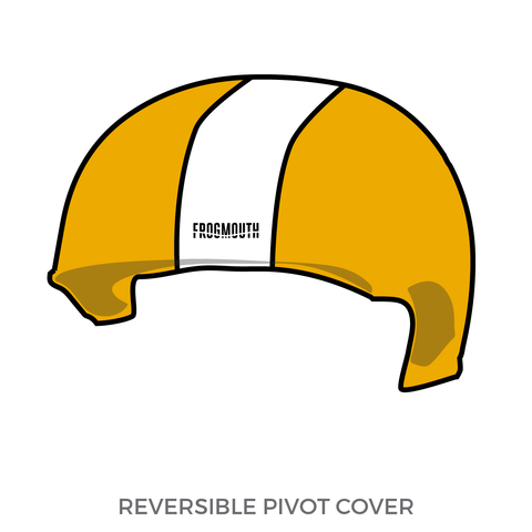Greenville Roller Derby Mill Town Terrors: Pivot Helmet Cover (Yellow)