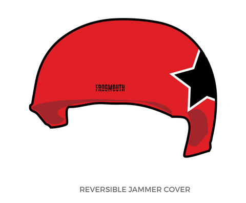 Monterey Bay Roller Derby: Jammer Helmet Cover (Red)