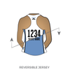 Nashville Junior Roller Derby: Reversible Uniform Jersey (WhiteR/BlueW)