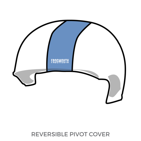 Nashville Junior Roller Derby: Pivot Helmet Cover (White)