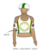 New Hampshire Junior Roller Derby: Uniform Jersey (White)