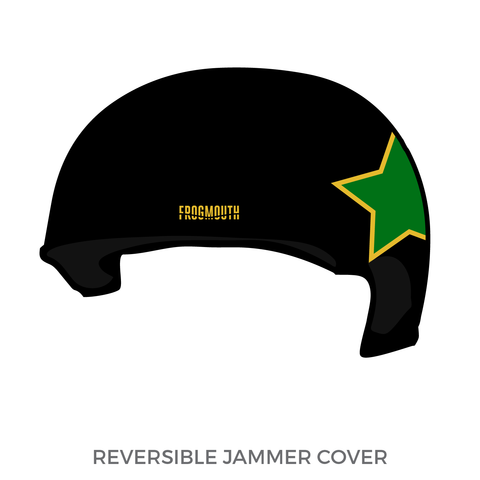New Hampshire Junior Roller Derby: Jammer Helmet Cover (Black)