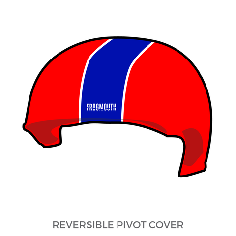 Norfolk Roller Derby The Norfolk Brawds: Pivot Helmet Cover (Red)