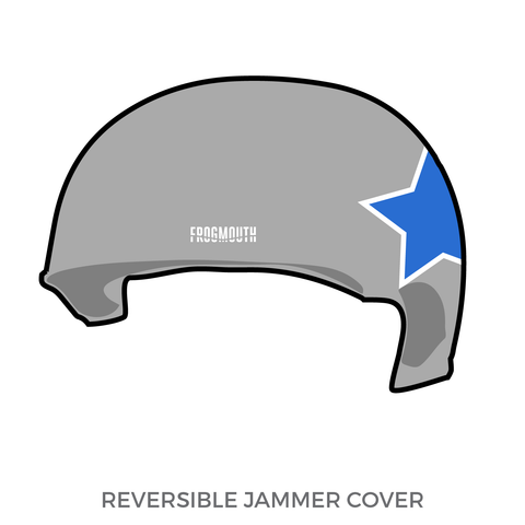 North County Derby Alliance: Jammer Helmet Cover (Gray)