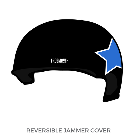 North County Derby Alliance: Jammer Helmet Cover (Black)