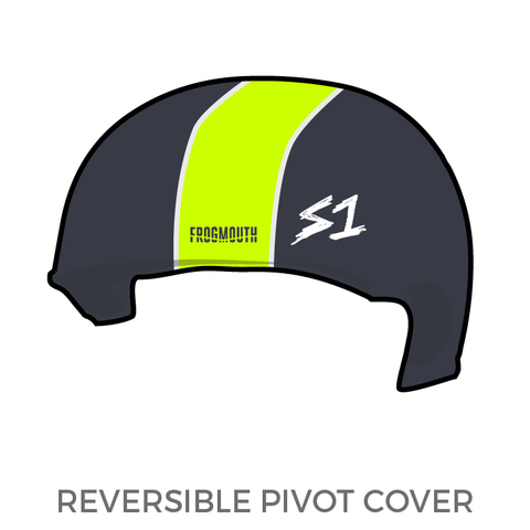 Rat City Roller Derby All Stars: Pivot Helmet Cover (Gray)