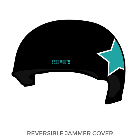 Free State Roller Derby Rock Villians: Jammer Helmet Cover (Black)