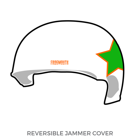Rocktown Rollers: Jammer Helmet Cover (White)