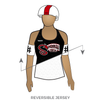Savannah Derby Devils: Reversible Uniform Jersey (WhiteR/BlackR)
