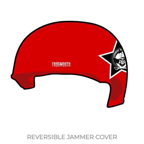 Conroe Roller Derby Conroe Scallywags: Jammer Helmet Cover (Red)