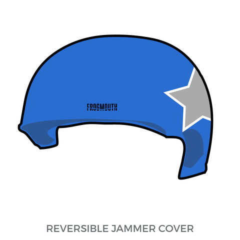 Southern Delaware Roller Derby: Jammer Helmet Cover (Blue)