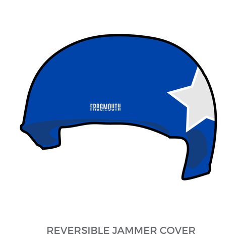 South Shore Roller Derby: Jammer Helmet Cover (Blue)