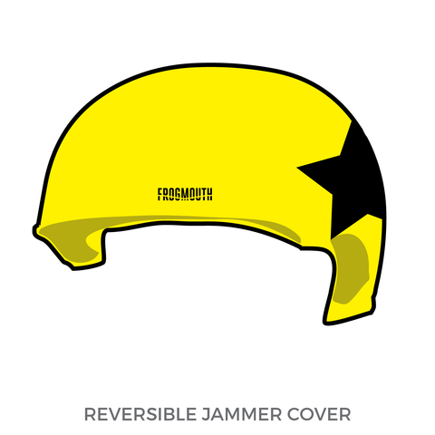 Steel City Roller Derby Travel Team: Jammer Helmet Cover (Yellow)
