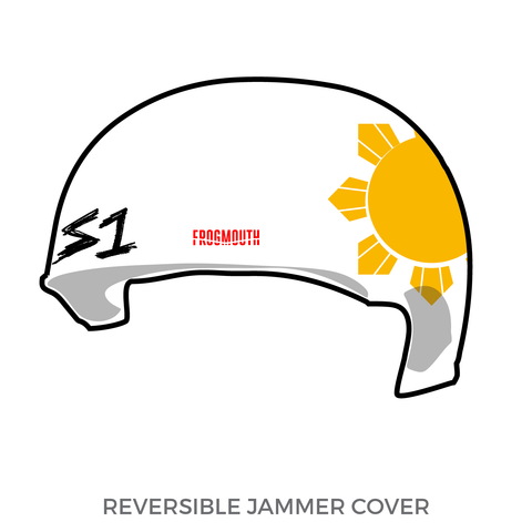 Team Philippines: Jammer Helmet Cover (White)