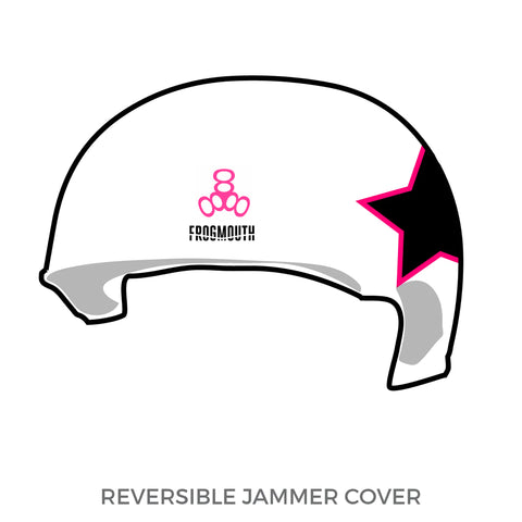 Tampa Roller Derby: Jammer Helmet Cover (White)