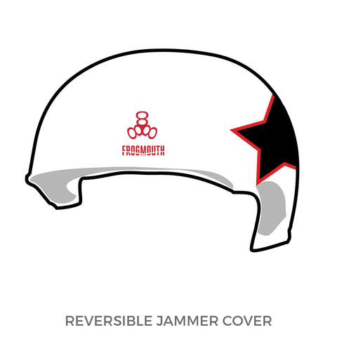 Gotham Roller Derby: Jammer Helmet Cover (White)