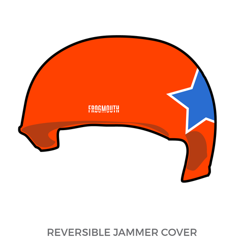 Vienna Roller Derby: Jammer Helmet Cover (Orange)