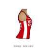 Boston Roller Derby Wicked Pissahs: Uniform Jersey (Red)