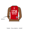 Boston Roller Derby Wicked Pissahs: Uniform Jersey (Red)