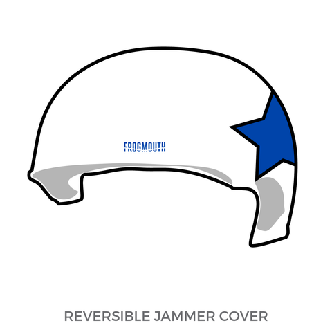 Fayetteville Roller Derby Wreckers: Jammer Helmet Cover (White)