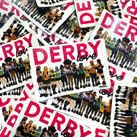 Derby Love Sticker