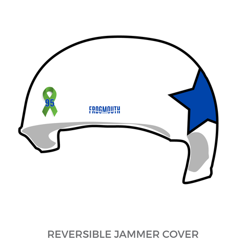 Battle Born Brawlers: Jammer Helmet Cover (White)