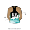 Gorge Roller Derby: Reversible Uniform Jersey (WhiteR/BlackR)