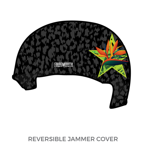 Rollercon 2024 Mighty Tiny Vs. Amazons: Jammer Helmet Cover (Amazons)