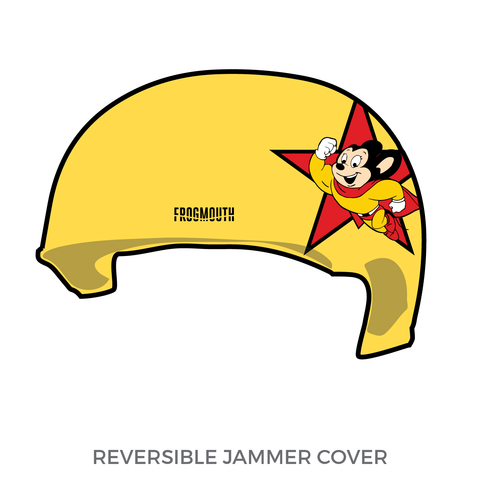 Rollercon 2024 Mighty Tiny Vs. Amazons: Jammer Helmet Cover (Mighty Tiny)